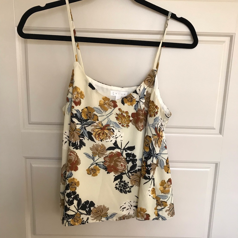 Keith floral tank top